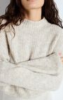 Women's jumper East, MELANGE POWDER SNOW, hi-res-model