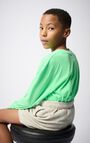 Kid's shorts Dytown, HEATHER GREY, hi-res-model
