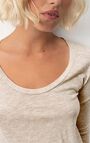 Women's t-shirt Jacksonville, MELANGE CREAM, hi-res-model