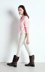 Women's cardigan Vitow, MELANGE SUGARED ALMOND, hi-res-model