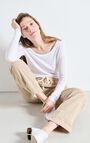 Women's t-shirt Jacksonville, WHITE, hi-res-model