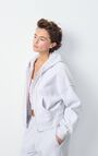 Women's hoodie Bobypark, ARCTIC MELANGE, hi-res-model