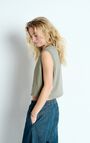 Women's tank top Ouky, VINTAGE GREY GREEN, hi-res-model