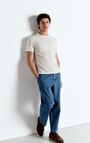 Men's t-shirt Devon, ECRU VINTAGE, hi-res-model