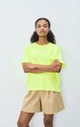 Women's t-shirt Fizvalley, FLUORESCENT MIMOSA, hi-res-model