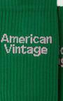 Kid's socks Clypsun, GREEN, hi-res