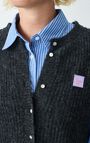 Women's cardigan East, MELANGE CHARCOAL, hi-res-model