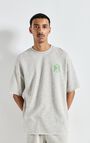 Men's t-shirt Zofbay, HEATHER GREY GREEN AND BLUE PRINT, hi-res-model