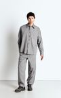 Men's trousers Okyrow, STRIPED MOUSE, hi-res-model