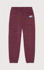 Kid's joggers Doven, OVERDYED BURGUNDY, hi-res