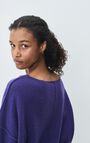 Women's jumper Damsville, PURPLE MELANGE, hi-res-model