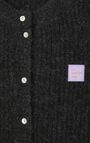 Women's cardigan East, MELANGE CHARCOAL, hi-res