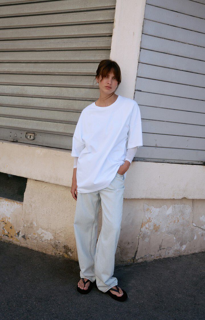 Unisex's t-shirt Fizvalley "Bonjour"