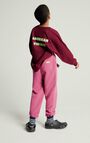 Kid's joggers Doven, OVERDYED FLUO GERANIUM, hi-res-model