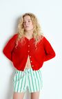 Women's cardigan Vitow, STRAWBERRY, hi-res-model