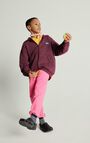 Kid's hoodie Doven, OVERDYED BURGUNDY, hi-res-model