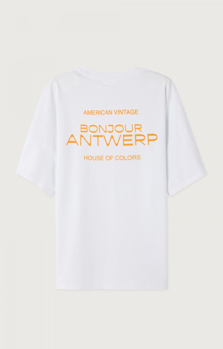 Unisex's t-shirt Fizvalley "Bonjour"