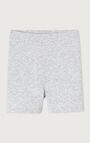 Women's shorts Evona, MELANGE LIGHT GREY, hi-res