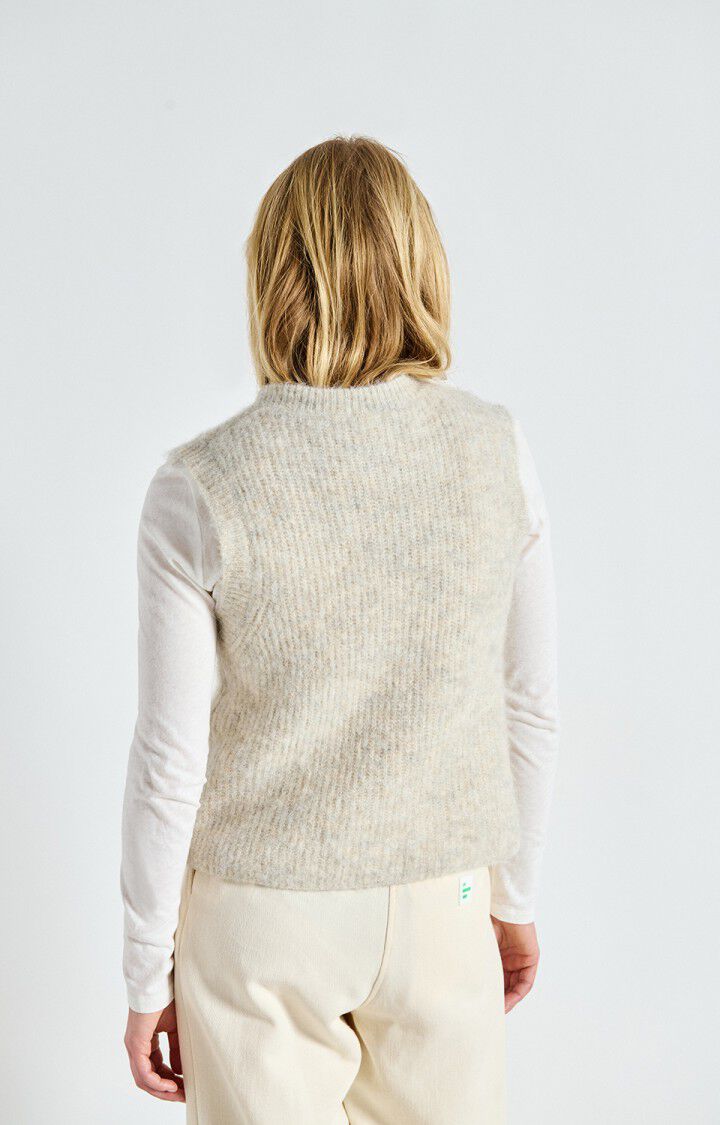 Women's cardigan East, MELANGE POWDER SNOW, hi-res-model
