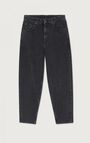 Women's big carrot jeans Yopday, BLACK SALT AND PEPPER, hi-res