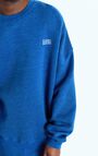 Men's sweatshirt Doven, OVERDYED PRUSSIAN BLUE, hi-res-model