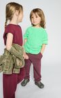 Kid's joggers Doven, OVERDYED BURGUNDY, hi-res-model