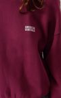 Women's sweatshirt Izubird, VINTAGE BURGUNDY, hi-res-model
