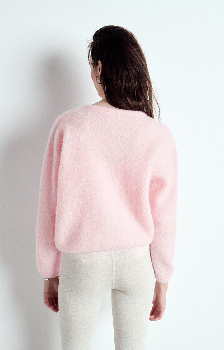 Women's cardigan Vitow, MELANGE SUGARED ALMOND, hi-res-model