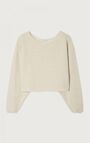 Women's sweatshirt Itonay, MELANGE ECRU, hi-res