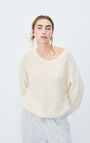 Women's jumper East, MELANGE PEARL, hi-res-model
