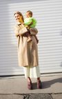 Women's trench Gozzy, SESAME, hi-res-model