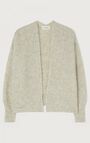 Women's cardigan East, MELANGE POWDER SNOW, hi-res