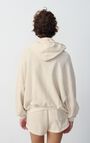 Women's hoodie Itonay, MELANGE ECRU, hi-res-model