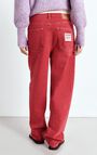 Women's balloon jeans Uzatown, RED, hi-res-model
