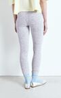 Women's leggings Evona, MELANGE LIGHT GREY, hi-res-model