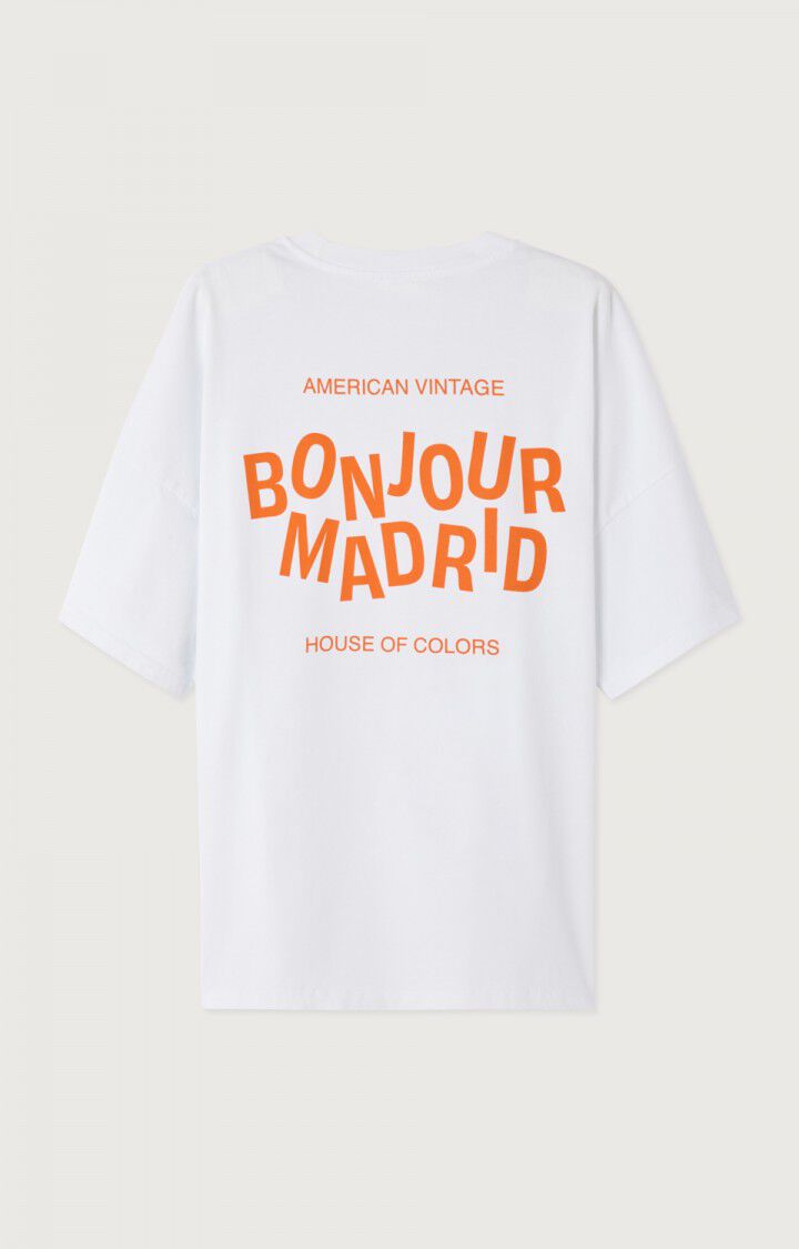 Unisex's t-shirt Fizvalley "Bonjour"