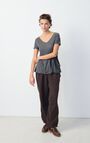 Women's t-shirt Jacksonville, MELANGE CHARCOAL, hi-res-model