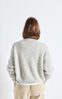 Women's jumper Vitow, MELANGE LIGHT GREY, hi-res-model