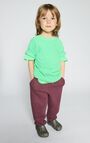 Kid's joggers Doven, OVERDYED BURGUNDY, hi-res-model
