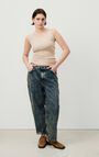 Women's tank top Massachusetts, MELANGE CREAM, hi-res-model