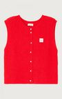 Women's cardigan East, MELANGE PEPPER, hi-res