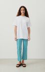Unisex's t-shirt Fizvalley "Bonjour Barcelona", WHITE, hi-res-model