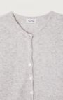 Women's cardigan Vitow, MELANGE LIGHT GREY, hi-res