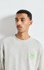 Men's t-shirt Zofbay, HEATHER GREY GREEN AND BLUE PRINT, hi-res-model
