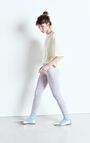 Women's leggings Evona, MELANGE LIGHT GREY, hi-res-model