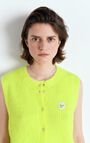 Women's cardigan East, NEON YELLOW, hi-res-model