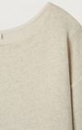 Women's sweatshirt Itonay, MELANGE ECRU, hi-res