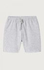 Men's shorts Evona, MELANGE LIGHT GREY, hi-res