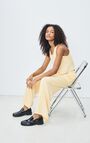 Women's trousers Unyl, BUTTER, hi-res-model