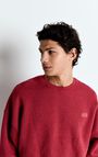 Men's sweatshirt Doven, OVERDYED GARNET, hi-res-model